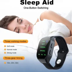 EMS Sleep Aid Watch Microcurrent Pulse Fast Sleeping Help Smart Wristband Anti-anxiety Insomnia Hypnosis Device Pressure Relief