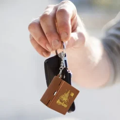 Enchanted Castle Keychain for KidsBackpack toyBrownMini toys for boys and GirlsHarry funko pop keychainsMiniatures Toys for 8-12Enchanted Castle Scene for WomenMenChildren Birthday Gift