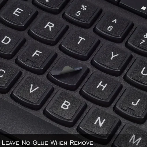 English Keyboard Stickers for Laptop Desktop Matte Keyboard Letters Replacement 1pc