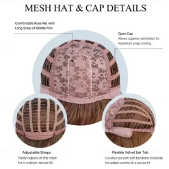 Enid Sinclair Wig.Enid Sinclair Cosplay WigCostume Wigs White Short Wavy Gradient Wig Women Girls Synthetic Hair Carnival Party Halloween Wigs