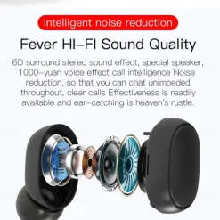 E6S True Wireless Headphones TWS Earbuds In Ear Bluetooth 5.3 Stereo Auto Pairing LED Power Display for Apple Samsung Huawei Xiaomi MI Everyday Use Traveling Cycling Travel Entertainment