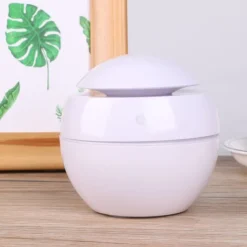Essential oil diffuser with aroma USB ultrasonic humidifier for home aroma diffuser steam diffuser 7-color LED light 130 ML office