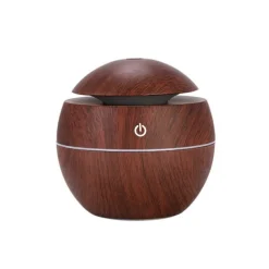 Essential oil diffuser with aroma USB ultrasonic humidifier for home aroma diffuser steam diffuser 7-color LED light 130 ML office