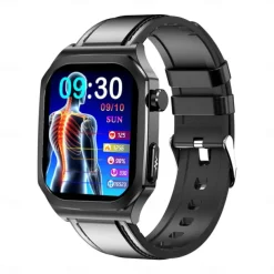 ET280 Smart Watch 2.04 Amoled Large Screen Bluetooth Call ECG Detection Heart Rate Health Monitoring SOS Sports Smartwatch
