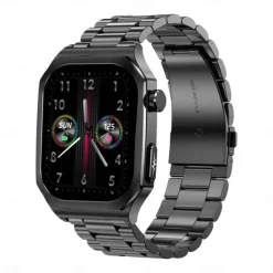 ET280 Smart Watch 2.04 Amoled Large Screen Bluetooth Call ECG Detection Heart Rate Health Monitoring SOS Sports Smartwatch