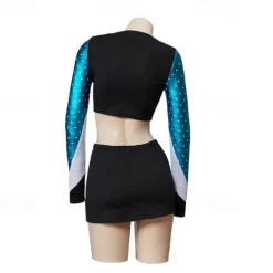 Euphoria Cheerleader Cosplay Costume School Uniform Movie Cosplay for Women's Teen Adults' Carnival New Year Bachelorette Party