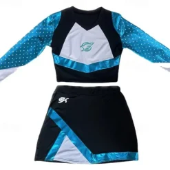 Euphoria Cheerleader Cosplay Costume School Uniform Movie Cosplay for Women's Teen Adults' Carnival New Year Bachelorette Party