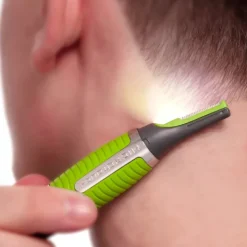 Eyebrow Ear Nose Trimmer Men's Removal Scissors Razor Electric Nose Hair Trimmer Razor Neck Eyebrow Hair Removal (not included in dry battery delivery)