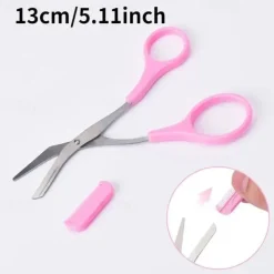 Eyebrow Trimmer Scissor With Comb Lady Woman Men Hair Removal Grooming Shaping Stainless Steel Eyebrow Remover Makeup Tool