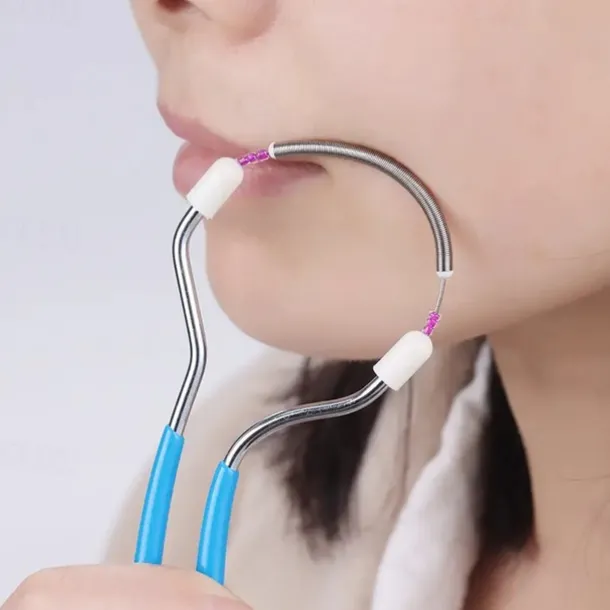 Facial Hair Remover For Women. Remove Unwanted Hair On Upper Lip Chin Face Or Neck The Original Hair Remover Spring For Unsightly Hair