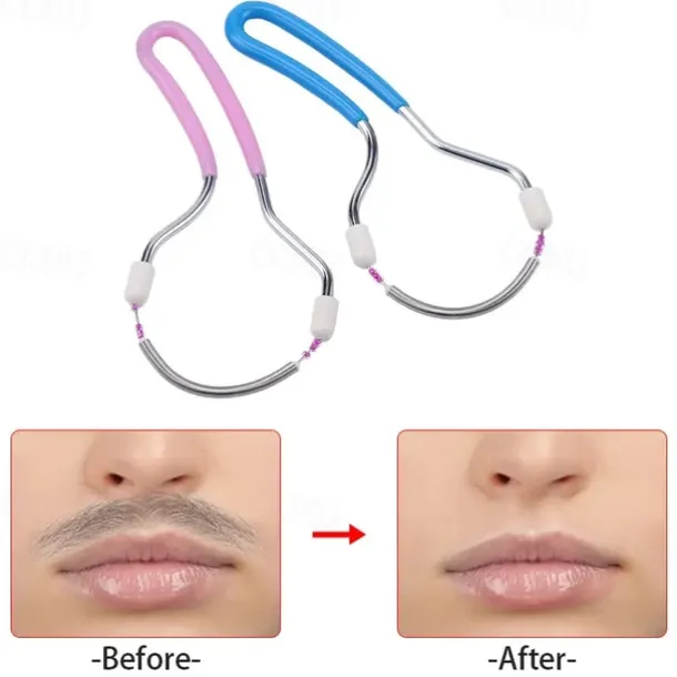 Facial Hair Remover For Women. Remove Unwanted Hair On Upper Lip Chin Face Or Neck The Original Hair Remover Spring For Unsightly Hair