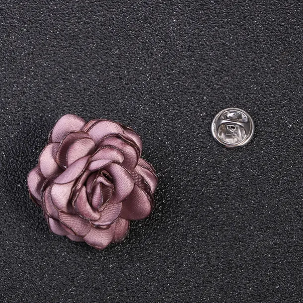 Fall Wedding Women's Brooches Classic Stylish Flower Petal Vintage Fashion British Imitation Diamond Brooch Jewelry Wine Black Pearl Pink For Daily Holiday