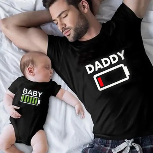 Family Tops Cotton Letter Casual Silver Multicolor Black Sleeveless Mommy And Me Outfits Adorable Matching Outfits