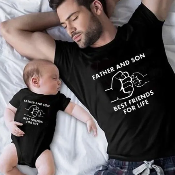 Family Tops Cotton Letter Casual Silver Multicolor Black Sleeveless Mommy And Me Outfits Adorable Matching Outfits