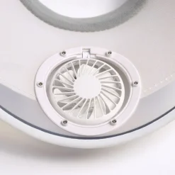 Fan Hat Sun Visors Hat with Fan, Large Area Sun Hat with 2 Speeds Cooling Fan, Sun Protection