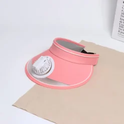 Fan Hat Sun Visors Hat with Fan, Large Area Sun Hat with 2 Speeds Cooling Fan, Sun Protection