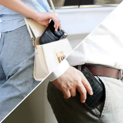 Faraday Bag for Key Fob(2 Pack) Faraday Cage Protector Car RFID Signal Blocking Key Fob Protector Double-Layers of Shielding Carbon Fiber Material Anti-Theft Faraday Pouch