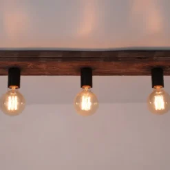 Farmhouse Light Ceiling Light 60cm Wood Light Country Light Dining Room Light Kitchen Light Island Light Fixture Farmhouse Ceiling