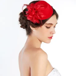 Fascinators Crystal Kentucky Derby Hat / Fabric Crown Tiaras / Hats with 1 Piece Wedding / Party / Evening Headpiece