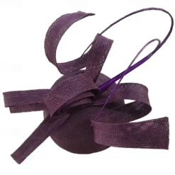 Fascinators Faux Linen Wedding Kentucky Cocktail Royal Astcot Fashion Vintage With Bowknot Headpiece Headwear dress to impress Race Day Dress