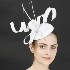 Fascinators Faux Linen Wedding Kentucky Cocktail Royal Astcot Fashion Vintage With Bowknot Headpiece Headwear dress to impress Race Day Dress