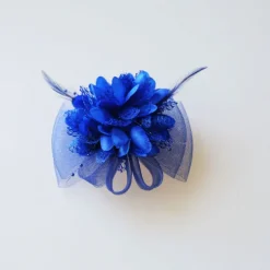 Fascinators Headwear Feather Net Wedding Tea Party Horse Race Ladies Day Cocktail Vintage Style Elegant With Floral Headpiece Headwear dress to impress Race Day Dress