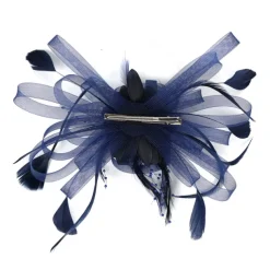 Fascinators Headwear Headpiece Tulle Feathers Formal Business / Ceremony / Fall Wedding Kentucky Horse Race Ladies Day Vintage Elegant With Feather Bowknot Headpiece Headwear Race Day Dress