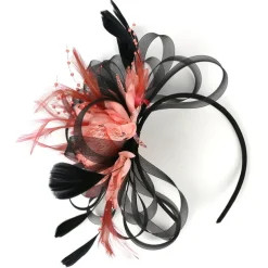 Fascinators Headwear Headpiece Tulle Feathers Formal Business / Ceremony / Fall Wedding Kentucky Horse Race Ladies Day Vintage Elegant With Feather Bowknot Headpiece Headwear Race Day Dress