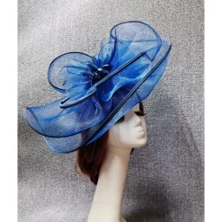 Fascinators Net Veil Hat Wedding Horse Race With Feather Cap Headpiece Headwear