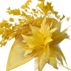 Fascinators Sinamay Wedding Tea Party Kentucky Derby Horse Race Ladies Day Vintage Fashion Handmade With Feather Headpiece Headwear