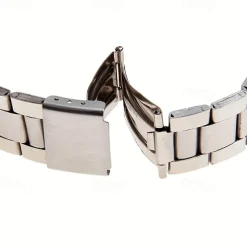 Fashion and Casual Music Note Notation Watch Stainless Steel Wristwatch for Men and Women Silver Watches