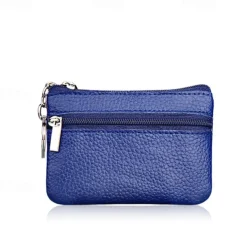 Fashion Leather Mini Coin Change Purse Wallet Clutch Zipper Small Soft Key Card Holder Money Bag Pocket Wallets