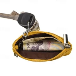 Fashion Leather Mini Coin Change Purse Wallet Clutch Zipper Small Soft Key Card Holder Money Bag Pocket Wallets
