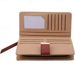 Fashion Women Lady Zipper Coin Phone Bag Long Purse Wallet Card Holder