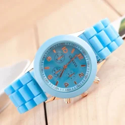 Fashion Women Quartz Watch Ladies Clock Minimalist Trend Students Jelly Silicone Watches Gifts for Girls Relogio Feminino
