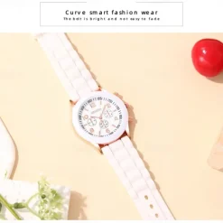 Fashion Women Quartz Watch Ladies Clock Minimalist Trend Students Jelly Silicone Watches Gifts for Girls Relogio Feminino