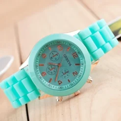Fashion Women Quartz Watch Ladies Clock Minimalist Trend Students Jelly Silicone Watches Gifts for Girls Relogio Feminino