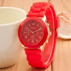 Fashion Women Quartz Watch Ladies Clock Minimalist Trend Students Jelly Silicone Watches Gifts for Girls Relogio Feminino