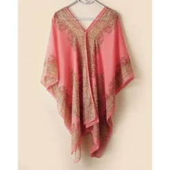 Fashion Women Scarf Shawl Poncho Printed Sunscreen Scarf Sun Protection Shawl Beach Shawl Bikini Cover Soft Comfortable