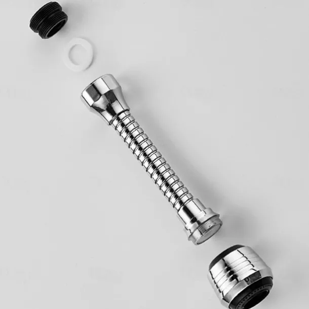 Faucet Accessories,360° Rotatble Kitchen Faucet Nozzle Adapter Bathroom Faucet Accessories Filter Sprayers Tap Water-saving Device