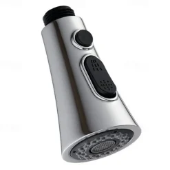 Faucet Accessories,Excellent Quality ABS/PC Helmet Lining-Surface Treatment-Chrome Faucet Spout Replacement Parts for Pull Down Kitchen Faucet