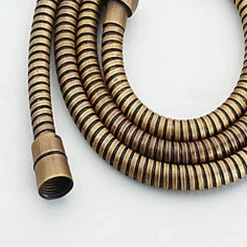 Faucet Accessory,Superior Quality Contemporary Brass Finish Water Supply with Ti-PVD 1.5M Shower Hose