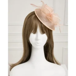 Feathers Net Fascinators Kentucky Hats Headpiece with Feather Cap Flower 1 PC Wedding Horse Race Ladies Day Melbourne Cup Headpiece dress to impress Race Day Dress