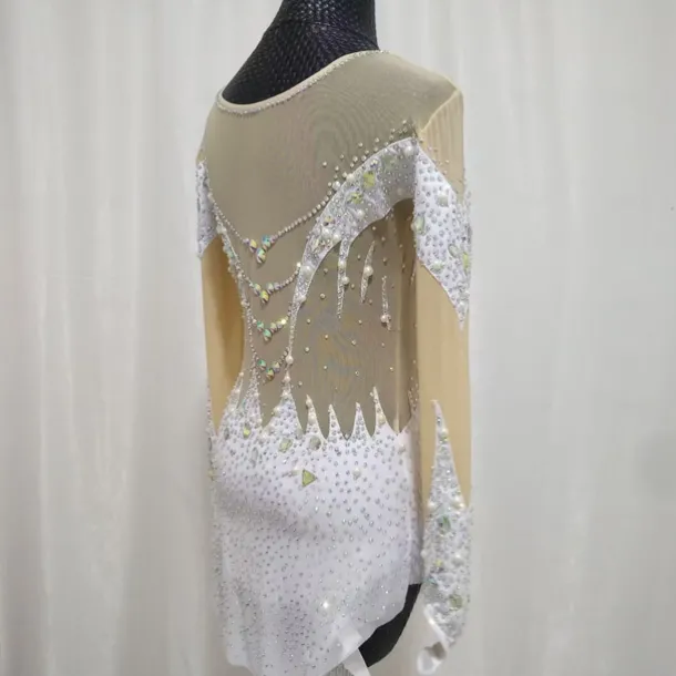 Figure Skating Costume Artistic Gymnastics Performance Costume Children's Adult Training Costume Girls' Rhythmic Gymnastics Skating Skirt Sports Skirt