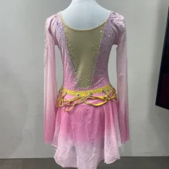 Figure Skating Costumes For Adults And Children Customized With Various Colors Of Spandex Mesh Grading Performance Costumes Competition Training Rhinestone Women's Skirts Performance Costumes