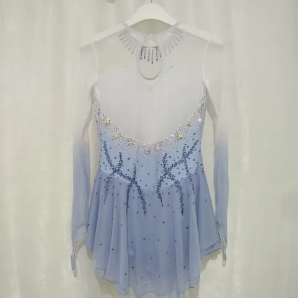 Figure Skating Costumes Figure Skating Performance Costumes Grading Costumes Competition Costumes Children's Adult Women's Figure Skating Costumes Adult And Children's Customized Spandex