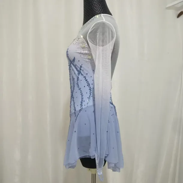 Figure Skating Costumes Figure Skating Performance Costumes Grading Costumes Competition Costumes Children's Adult Women's Figure Skating Costumes Adult And Children's Customized Spandex