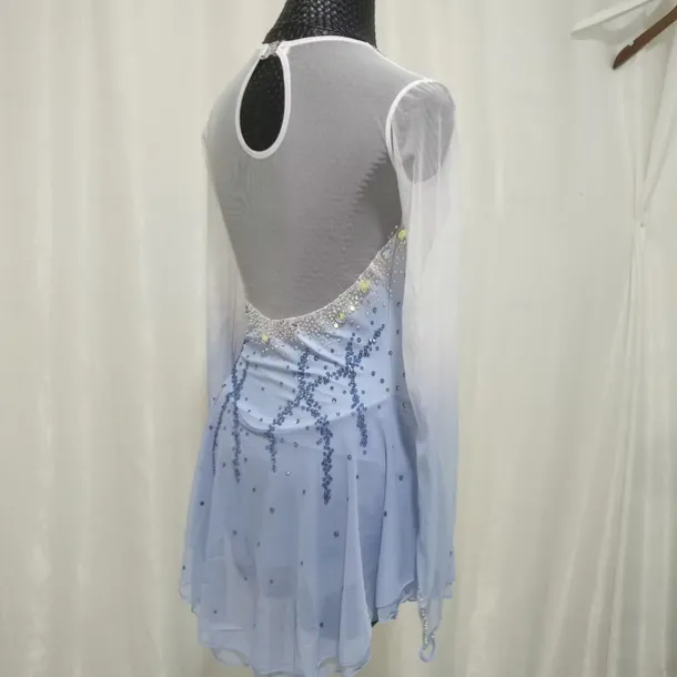 Figure Skating Costumes Figure Skating Performance Costumes Grading Costumes Competition Costumes Children's Adult Women's Figure Skating Costumes Adult And Children's Customized Spandex