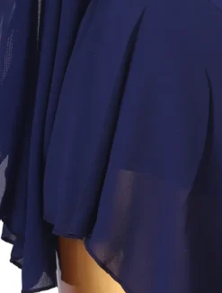 Figure Skating Dress Women's Girls' Ice Skating Dress Outfits White Royal Blue Sky Blue Patchwork Mesh Spandex High Elasticity Training Practice Professional Skating Wear Handmade Crystal / Rhinestone