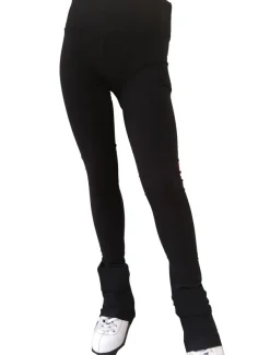 Figure Skating Pants Women's Girls' Ice Skating Tights Bottoms Black Pink Royal Blue Fleece Spandex High Elasticity Training Professional Competition Skating Wear Thermal Warm Handmade Classic Long